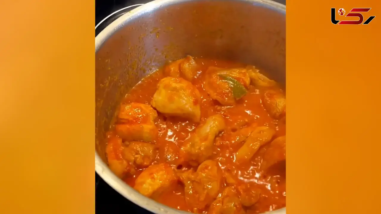 طرز تهیه خوراک مرغ متفاوت و لذیذ + فیلم