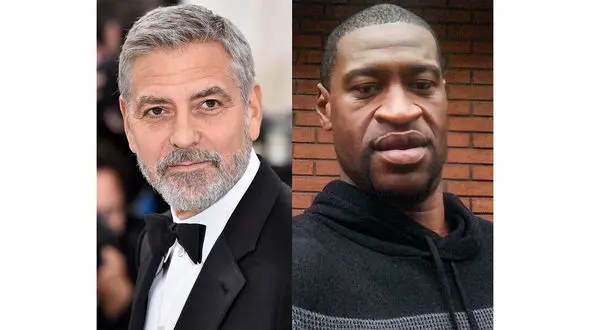 جورج کلونی : ترامپ را از کاخ سفید بیرون کنید! + عکس