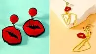 گوشواره طرح لب؛ 15 مدل جذاب و فانتزی که استایل شما را متمایز می‌ کند
