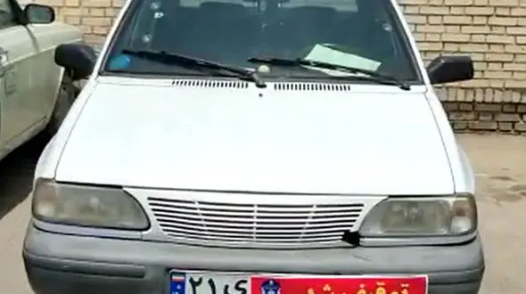 توقیف خودرویی که فیلم آن در فضای مجازی منتشر شده بود/ چراغ های رنگی داشت + فیلم