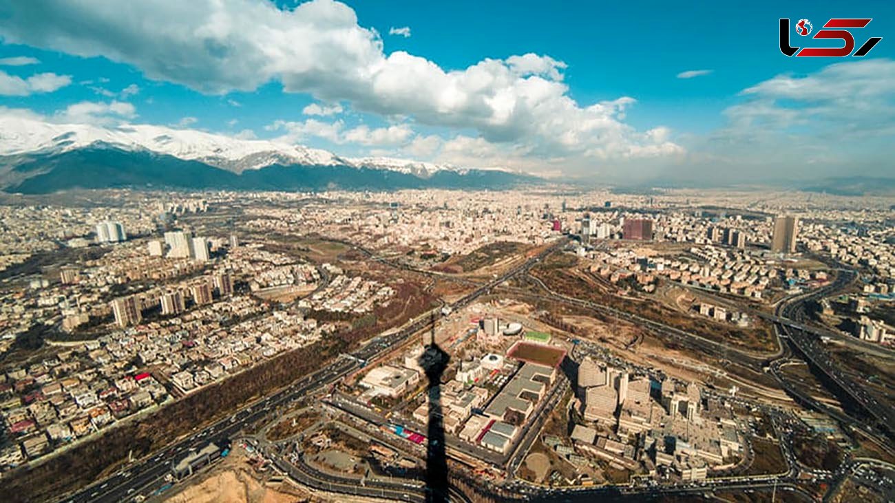 آسمان تهران همچنان ابرناک است