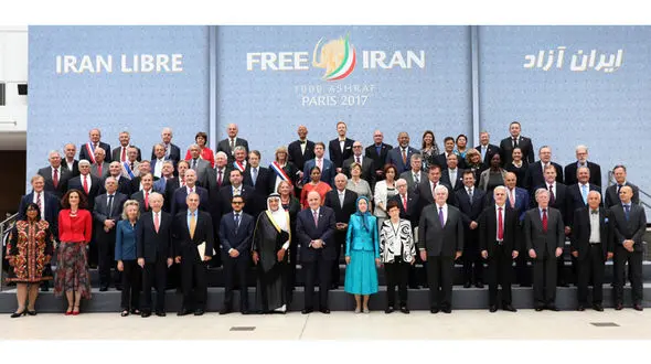  دشمنان قسم خورده ایران در بزم تروریستی پاریس  