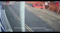 راننده 206 قرمز زن عابر پیاده را عمدا به دیوار کوبید+فیلم