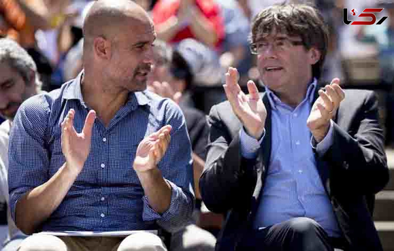 گواردیولا، مظنون به مخفی کردن رهبر کاتالونیا!