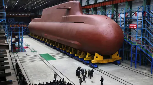 North Korea reveals new images of its first ‘nuclear-powered’ submarine