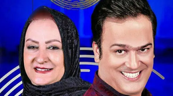 وقتی که حامد آهنگی سعی میکنه جلو خندشو بگیره به واسطه صحبت های مریم امیر جلالی
