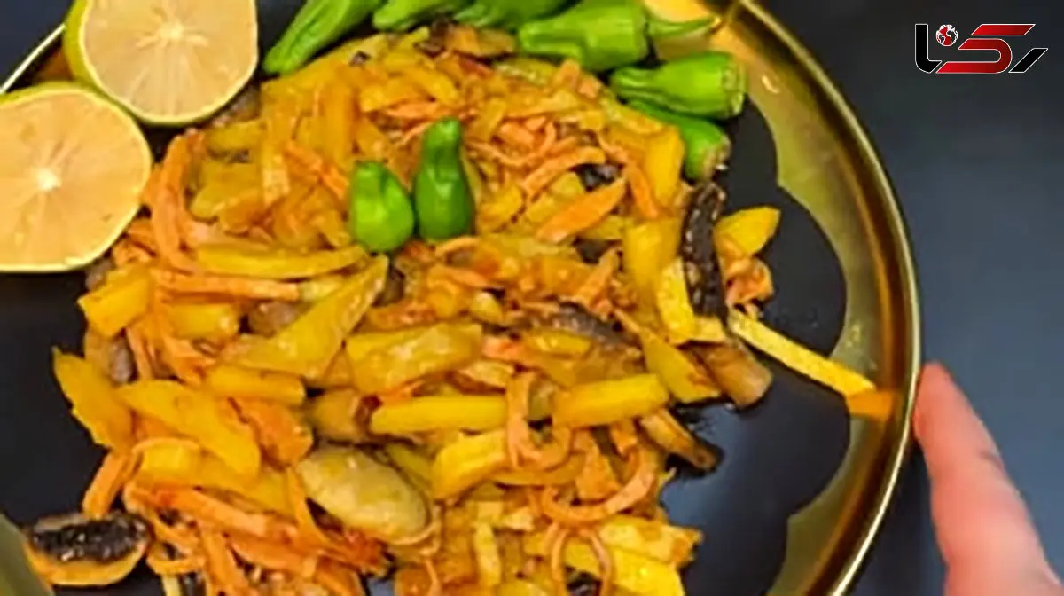 خوراک بلغاری بدون مرغ و گوشت / فیلم