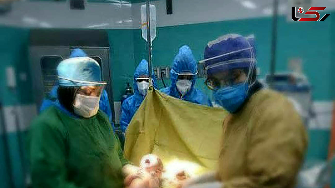 نوزاد پسر از پرستار مبتلا به کرونا در اردبیل سالم به دنیا آمد+ عکس