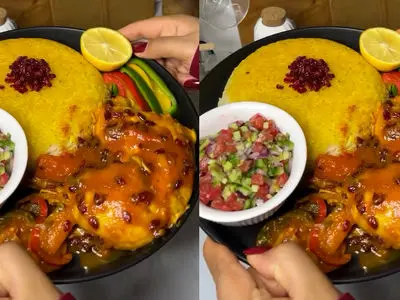 زرشک پلوی اعیونی با چه فرمولی درست میشه؟ / فیلم