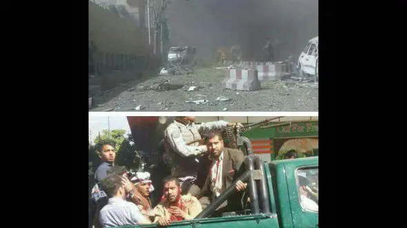 فوری / انفجار در کنار دفتر خبرگزاری صدا وسیما +فیلم و تصاویر