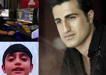 آواز باشکوه  پسربچه با آواز محسن لرستانی به پهنای صورت براش گریه کردم  اشک همه درمیاد