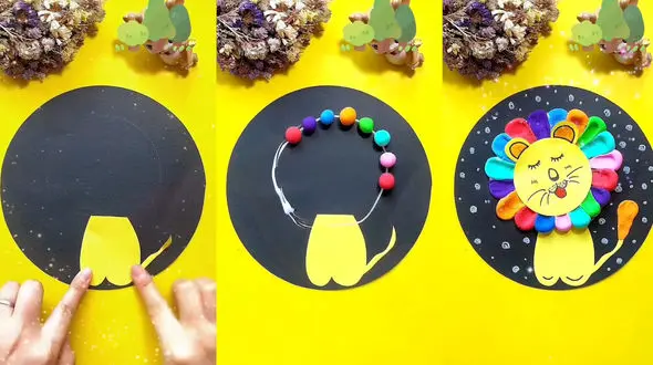 کاردستی ساخت شیر + فیلم