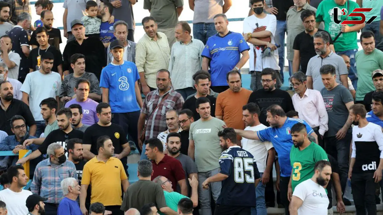 نکونام در کنار شخصی که هوادار استقلال را کتک زد! + عکس