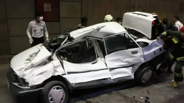 واژگونی پراید با 5 مصدوم در اصفهان