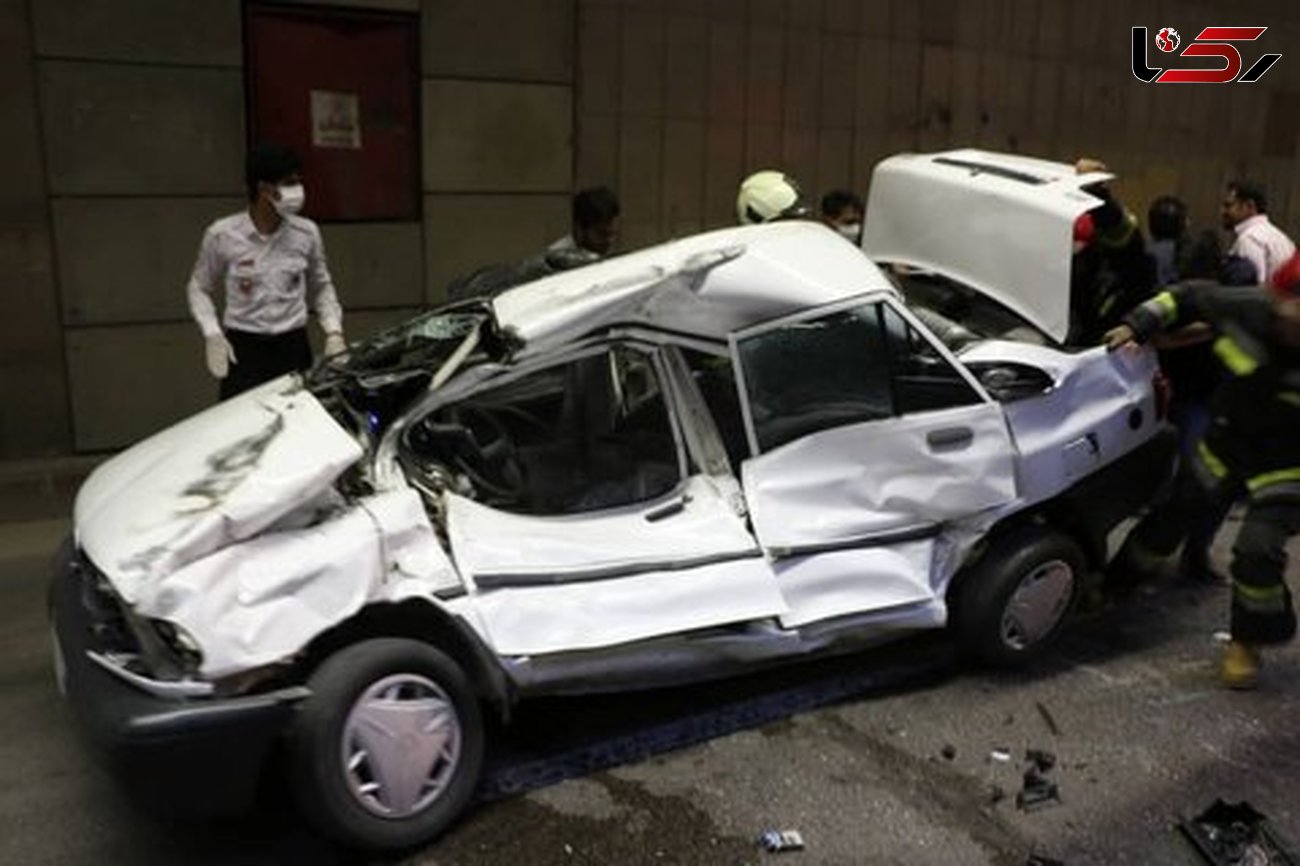 واژگونی پراید با 5 مصدوم در اصفهان
