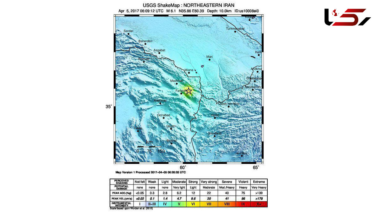 احتمال ادامه پس لرزه های مشهد تا یک ماه +عکس