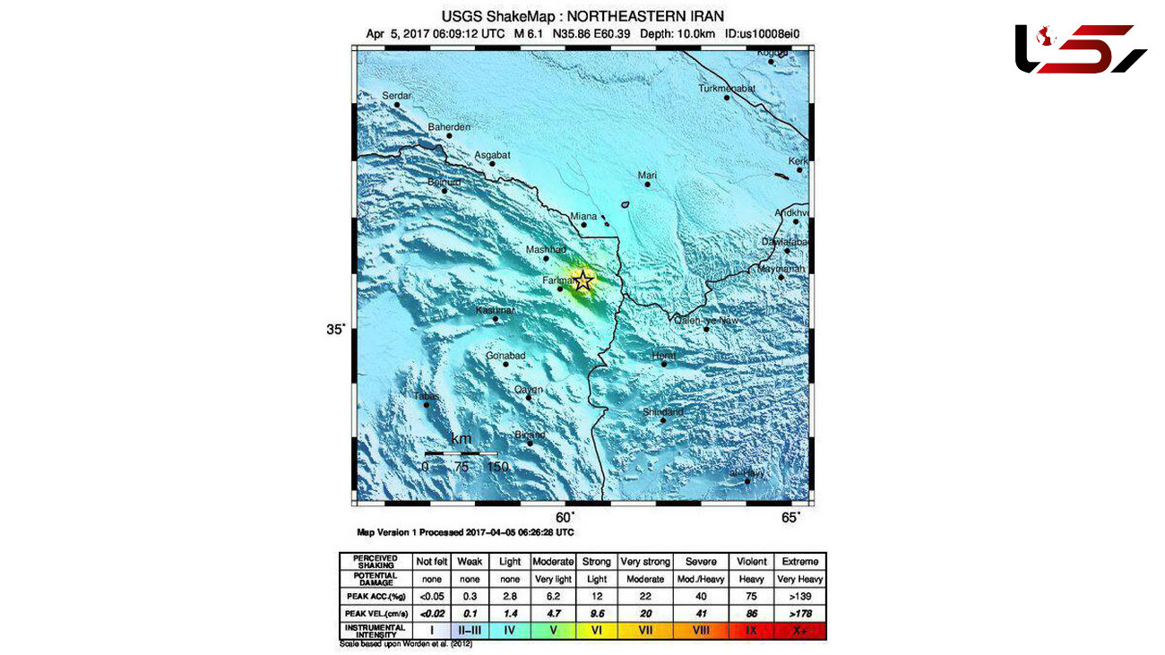 احتمال ادامه پس لرزه های مشهد تا یک ماه +عکس