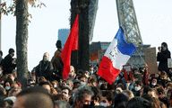 Protesters hold rally in central Paris over job cuts