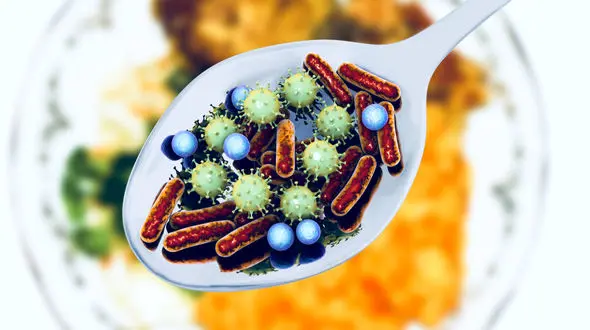 نکات طلایی موقع مسمومیت غذایی + اینفوگرافی