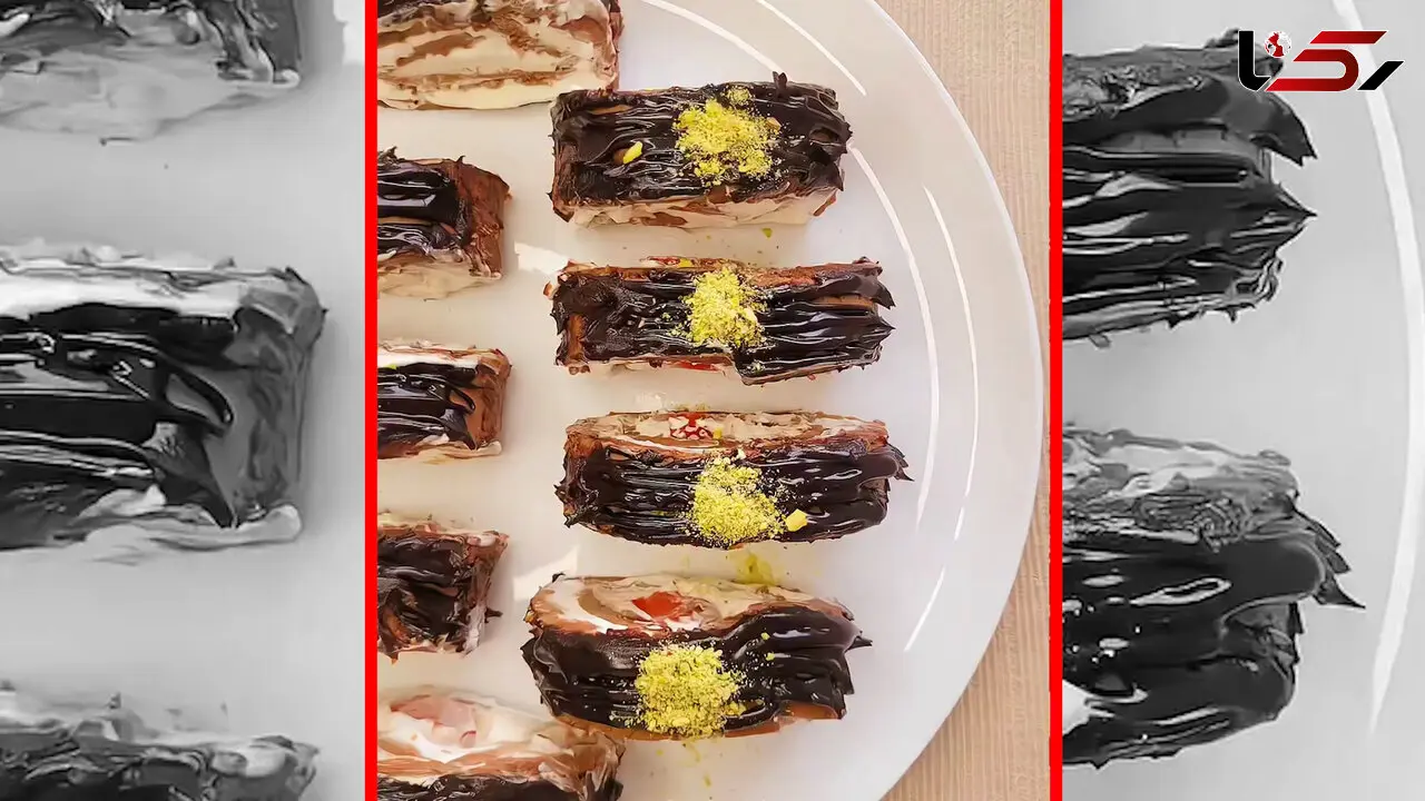 فیلم طرز تهیه رولت موز با بیسکوئیت