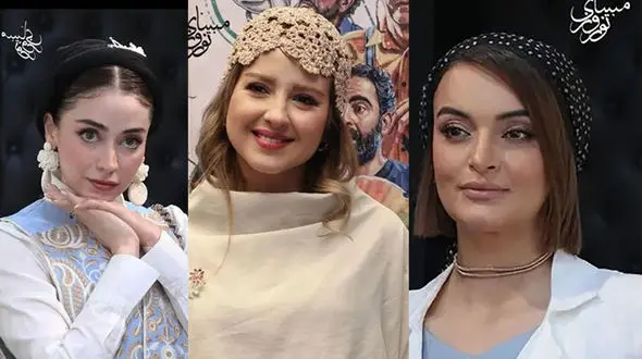 فیلم / تیپ و استایل های خارج از صداوسیمای بازیگران زن سریال کلینیک رویا در مراسم اکران / همه کت و شلواری حتی همسر محمد نادری