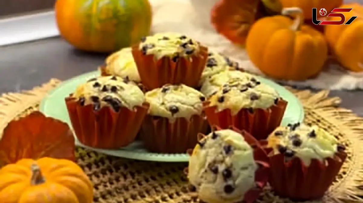 مافین کدوحلوایی دسر پاییزی و آرامش بخش + فیلم