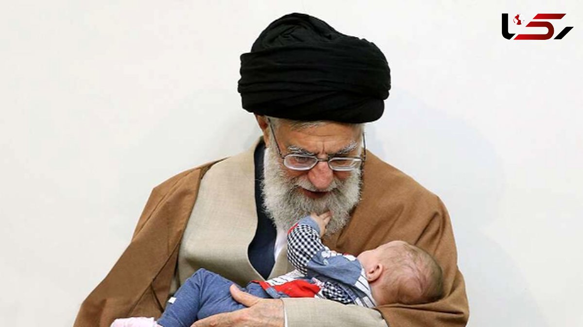 فیلم / تولد یک میلیون پوندی نوه رهبری انقلاب در انگلیس! / پدر عروس رهبری رونمایی کرد !