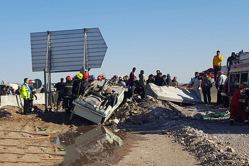 سانحه رانندگی با دو کشته در مشهد