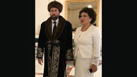 بازیگر معروف در لباس سنتی مردم قزاقستان+ عکس 