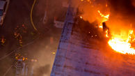 در پی آتش سوزی ، اهالی مناطق خطرناک لس آنجلس باید فورا شهر را خالی کنند +فیلم