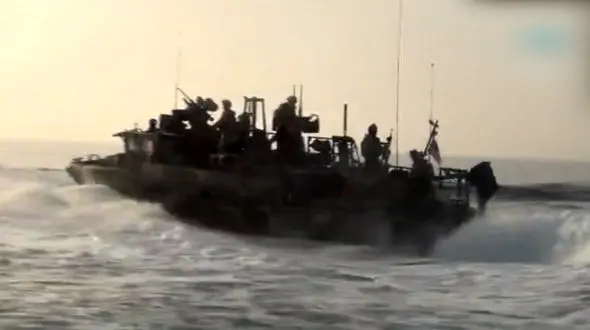 رهگیری قایق‌های تندرو آمریکایی توسط نیرو دریایی ایران