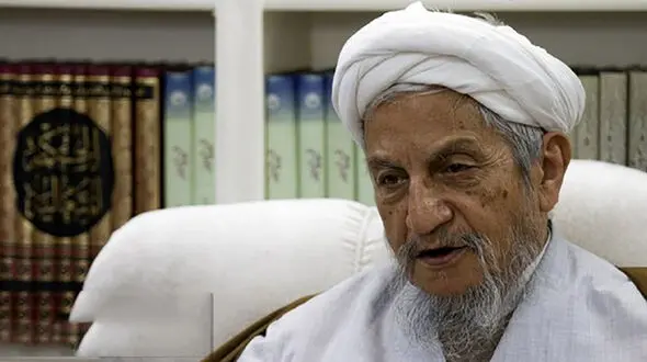 مراسم خاکسپاری آیت الله صانعی انجام شد + فیلم