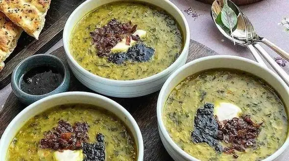 با آش ماست به استقبال شب یلدا و زمستان برو