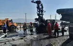تصادف شدید تریلی بونکر سیمان و یک اتوبوس در بیرجند/ نقص فنی ترمز علت اولیه حادثه عنوان شد