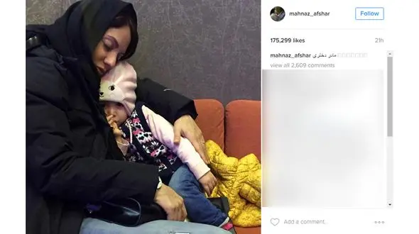 مادرانه خانم سوپر استار+عکس