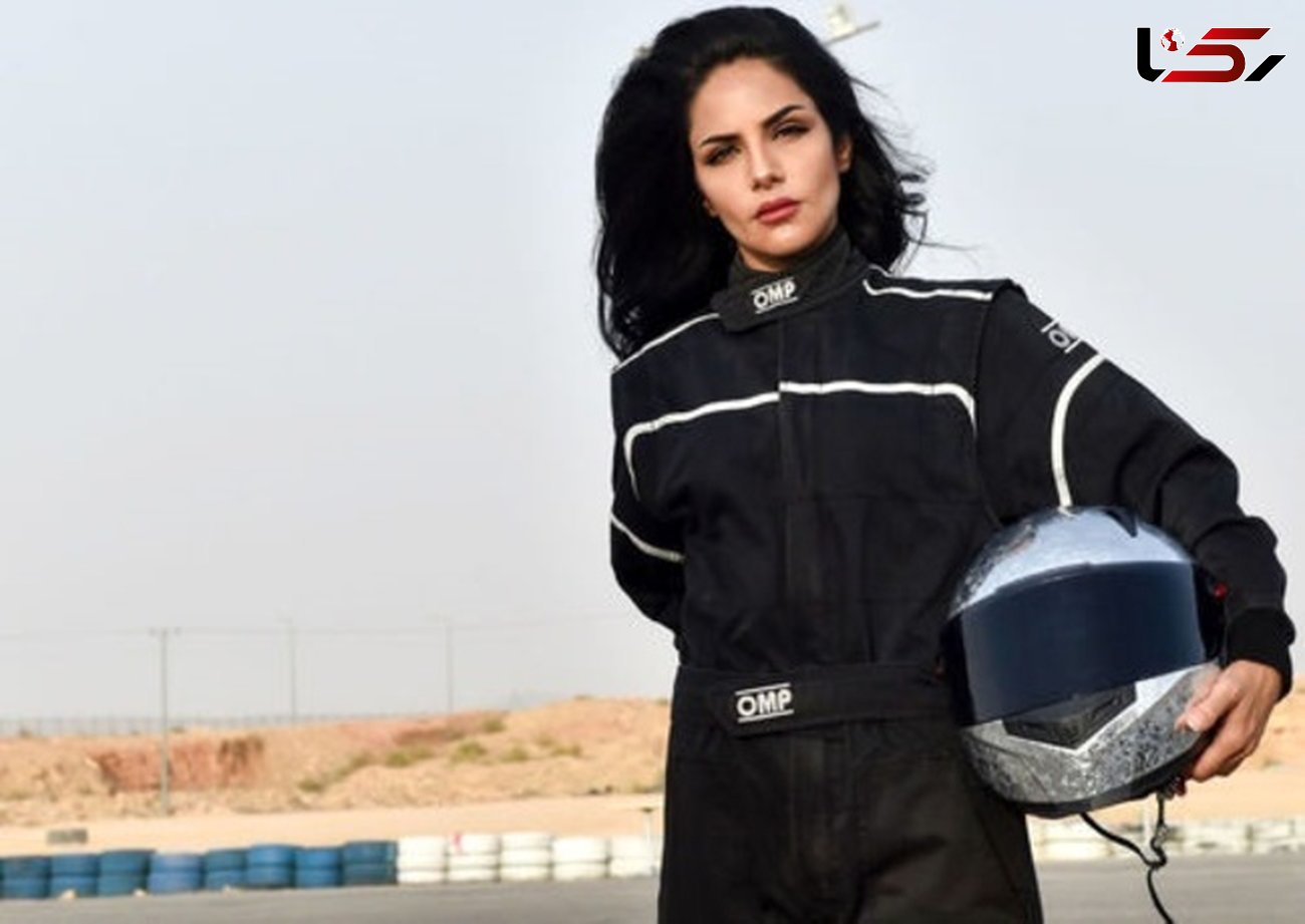 
راننده زن سعودی در مسابقات رانندگی
