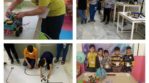 مسابقات رباتیک دانش آموزی در سنندج برگزار شد