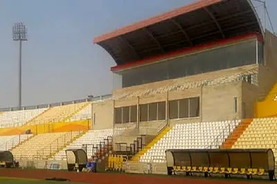 آسیب به ورزشگاه ۱۵ هزار نفری بوشهر در حمله دشمن