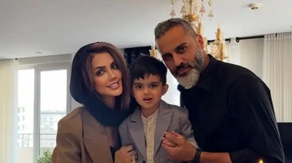 عزادار شدن علیرام نورایی مجری مردان آهنین و همسرش صبا تاجیک/ روحش شاد و یادش گرامی