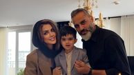 عزادار شدن علیرام نورایی مجری مردان آهنین و همسرش صبا تاجیک/ روحش شاد و یادش گرامی