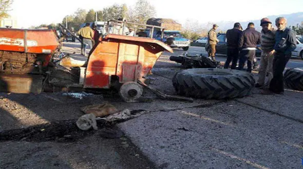 یک کشته در تصادف مرگبار / تربت جام + عکس