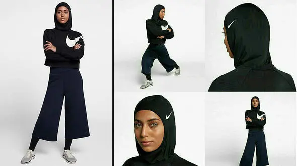 تولید لباس ورزشی با حجاب کامل توسط کمپانی نایکی برای زنان مسلمان +عکس