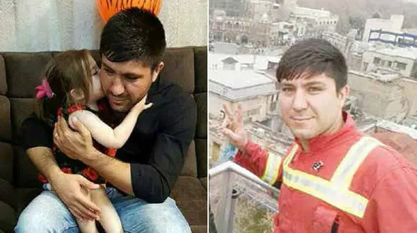  بابام را می خوام /  گفتگویی در باره  محمد آقایی آتش نشان شهید+عکس