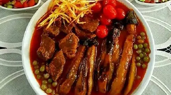 خورش بادمجان مناسب برای افطار + دستور پخت