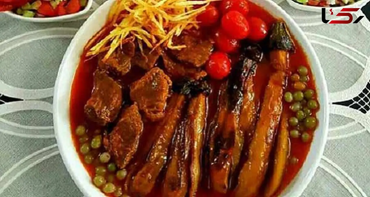 خورش بادمجان مناسب برای افطار + دستور پخت