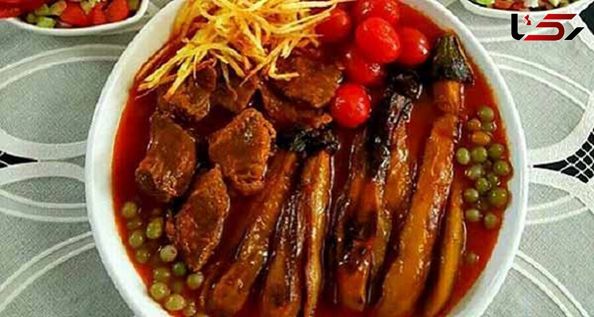 خورش بادمجان مناسب برای افطار + دستور پخت