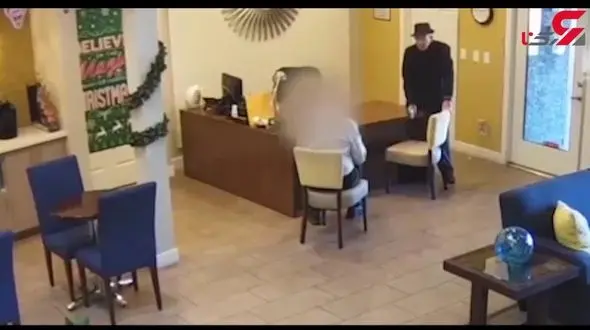 شلیک وحشتناک پیرمرد عصبانی به کارگر ساختمانی+فیلم / آمریکا