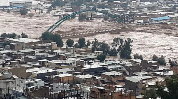 خبر ویژه / پلدختر از دسترس خارج شد + اولین عکس از عمق فاجعه 