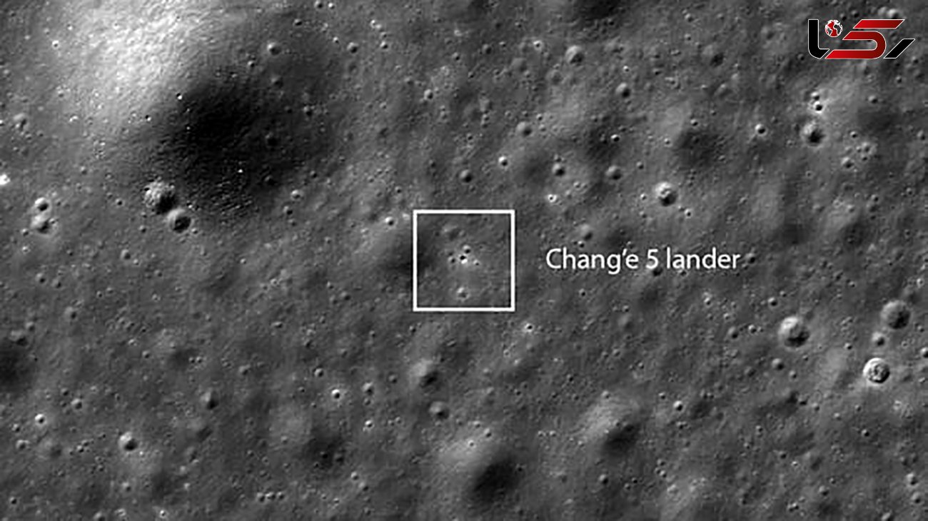 انتشار عکس هایی از خاک ماه