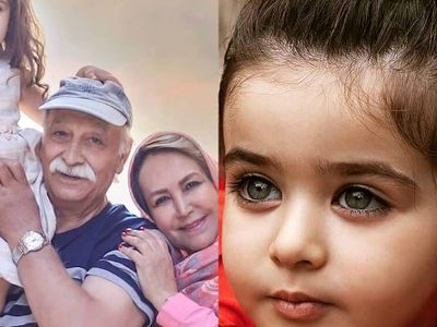 عکس/ هانا پایک نیت زیباترین دختر ایران در لباس عروس! / زیبایی چشمگیر نوه محمود پاک نیت
